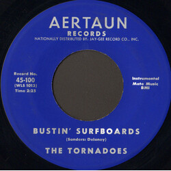 The Tornadoes Bustin' Surfboards VINYL 7" USED
