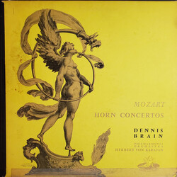 Wolfgang Amadeus Mozart / Dennis Brain / Philharmonia Orchestra / Herbert von Karajan Horn Concertos Vinyl LP USED