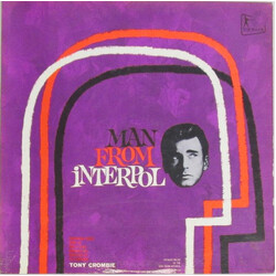 Tony Crombie Man From Interpol Vinyl LP USED