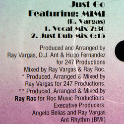 Inc. / Mimi (35) Just Go USED VINYL 12INCH