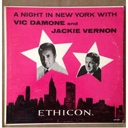 Vic Damone / Jackie Vernon A Night In New York Vinyl LP USED