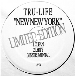Tru-Life New New York / 22 Two 2005 USED VINYL 12INCH 33 S RPM SINGLE LIMITED EDITION STEREO