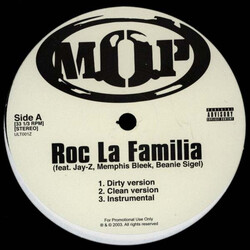 M.O.P. Roc La Familia VINYL 12" USED