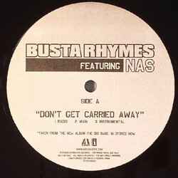 Busta Rhymes Don't Get Carried Away / Goldmine USED VINYL 12INCH 33 S RPM PROMO