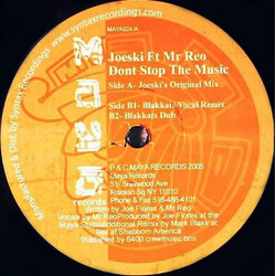Joeski / Mr. Reo Don't Stop The Music USED VINYL 12INCH