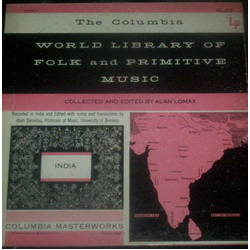 Alan Lomax / Alain Daniélou India Vinyl LP USED