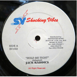 Jack Radics Hold Me Tight USED VINYL 12INCH 45 RPM SINGLE