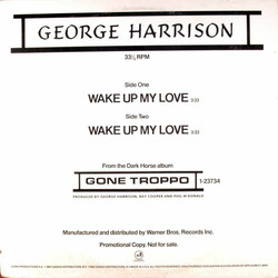 George Harrison Wake Up My Love USED VINYL SINGLE 12INCH PROMO