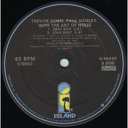 Trevor Horn / Paul Morley / The Art Of Noise Moments In Love USED VINYL 12INCH 45 RPM