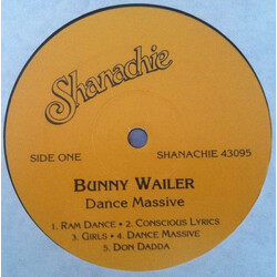 Bunny Wailer Dance Massive Vinyl LP USED