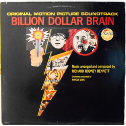 Richard Rodney Bennett Billion Dollar Brain (Original Motion Picture Soundtrack) Vinyl LP USED