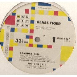 Glass Tiger Someday USED VINYL 12INCH SINGLE PROMO