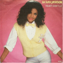 La Toya Jackson Heart Don't Lie USED VINYL 7INCH 45 RPM SINGLE