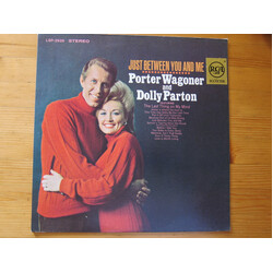 Porter Wagoner And Dolly Parton Just Between You And Me Vinyl LP USED