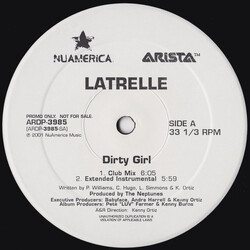 Latrelle Simmons Dirty Girl VINYL 12" USED