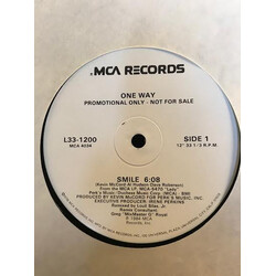 One Way Smile USED VINYL 12INCH 33 S RPM PROMO