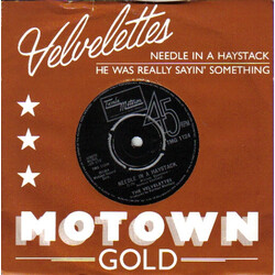 The Velvelettes Needle In A Haystack / He Was Really Saying Somethin' USED VINYL 7INCH 45 RPM SINGLE REISSUE