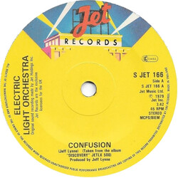 Electric Light Orchestra Confusion / Last Train To London USED VINYL 7INCH 45 RPM SINGLE STEREO