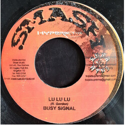 Busy Signal / Ice Cold (2) Lu Lu Lu / Change Vinyl 7" USED