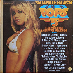 Klaus Wunderlich Wunderlich Pops 5 (Klaus Wunderlich & His New Pop Organ Sound) Vinyl LP USED