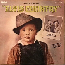 Elvis Presley Elvis Country (I'm 10,000 Years Old) Vinyl LP USED