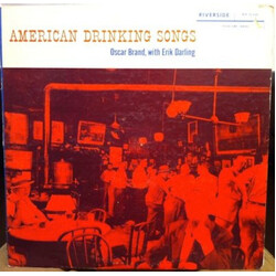 Oscar Brand / Erik Darling American Drinking Songs Vinyl LP USED