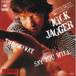 Mick Jagger Throwaway Vinyl 7" USED