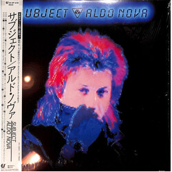 Aldo Nova Subject Vinyl LP USED