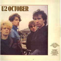 U2 October Vinyl LP USED