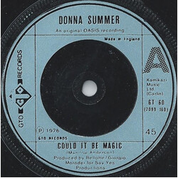 Donna Summer Could It Be Magic USED VINYL 7INCH SINGLE 45 RPM
