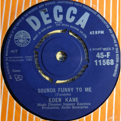 Eden Kane Sounds Funny To Me Vinyl 7" USED