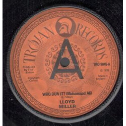 Lloyd Miller (2) Who Dun It? (Muhammad Ali) / Sweet Lorraine USED VINYL 7INCH