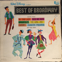 Various Walt Disney Presents Best Of Broadway Vinyl LP USED