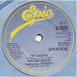 Wayne Wade / Trinity (4) Try Again USED VINYL 7INCH 45 RPM