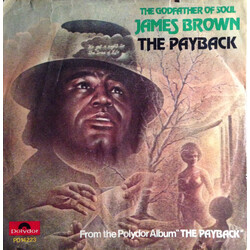 James Brown The Payback USED VINYL 7INCH 45 RPM SINGLE REPRESS STYRENE STEREO
