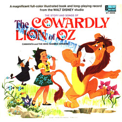 Walt Disney / Tutti Camarata / Mike Sammes Singers The Story And The Songs From The Cowardly Lion Of Oz Vinyl LP USED