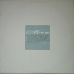 Gerald Levert Taking Everything USED VINYL 12INCH 33 S RPM SINGLE PROMO