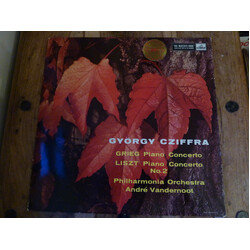 Edvard Grieg / Franz Liszt / Gyorgy Cziffra / Philharmonia Orchestra / André Vandernoot Grieg: Piano Concerto / Liszt: Piano Concerto No. 2 Vinyl LP U