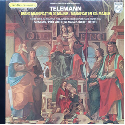 Georg Philipp Telemann / Orchestre Pro Arte De Munich / Kurt Redel Grand Magnificat En Do Majeur / Magnificat En Sol Majeur Vinyl LP USED