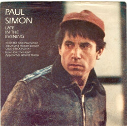 Paul Simon Late In The Evening USED VINYL 7INCH 45 RPM SINGLE STYRENE