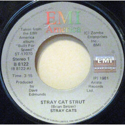 Stray Cats Stray Cat Strut USED VINYL 7INCH 45 RPM