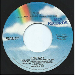 One Way Push / All Over Again USED VINYL 7INCH SINGLE 45 RPM