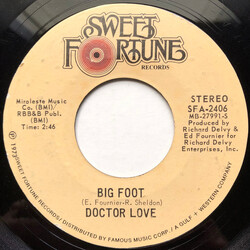 Doctor Love (2) Big Foot USED VINYL 7INCH 45 RPM STEREO