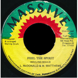 Wailing Souls Feel The Spirit USED VINYL 7INCH 45 RPM