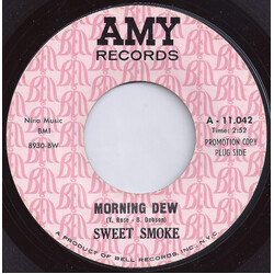 Sweet Smoke (2) Morning Dew / Mary Jane Is To Love USED VINYL 7INCH SINGLE PROMO REISSUE STYRENE