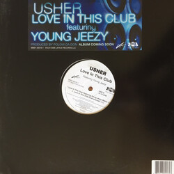 Usher Love In This Club Vinyl 12" USED