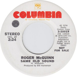 Roger McGuinn Same Old Sound USED VINYL 7INCH 45 RPM SINGLE PROMO STEREO MONO