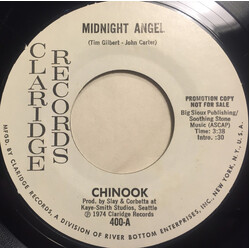 Chinook (3) Midnight Angel / Da Doo Ron Ron USED VINYL 7INCH 45 RPM PROMO