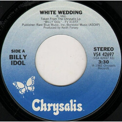 Billy Idol White Wedding USED VINYL 7INCH 45 RPM SINGLE STYRENE