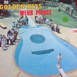Webb Pierce 20 Golden Hits Vinyl LP USED